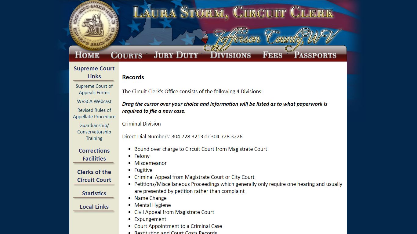 Jefferson County Circuit Clerk - Records